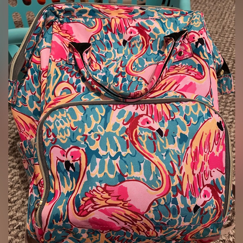 Flamingo Diaper bag Backpack